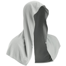Cooling Hoodie Towel丨Cooling Towels for Neck and Face Gray