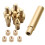 Heat Insert Nut Iron Tip Kit for 3D Printer Brass Thread Embedded Heat Insertion Soldering Iron Tool Set 6