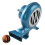 120W Heavy Duty Iron Hand Crank BBQ Forge Blower for Blacksmith Fireplace, Fast Fire Starter Tool 1