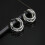 Hoop Orecchini Orecchini Geometrici Accessori Metallici Accessori Moda Argento 3