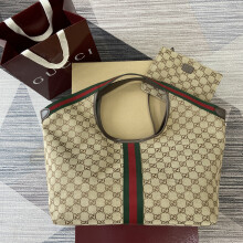 Gucci Beige Canvas Tote 853971 60×47×16cm