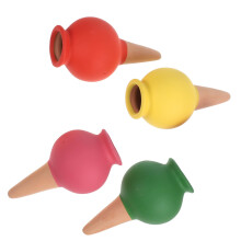 4pcs Self Watering Spikes Terracotta Plant Watering Devices for Automatic Hydration Indoor Outdoor Use