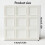 Premium Plastic Miniature Home Decors European Theme Ceiling and 3