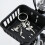 Stylish Dance Theme Keychain Featuring A Graceful Ballerinas 6