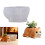 Cats Shape Small Flower Container Silicone Mold for Crafting 2