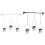 Filet de Pot de fleur suspendu, panier suspendu,-Blanc 2