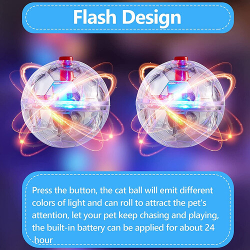 3Pcs Flash  Battery Powered Paranormal Equipment Portable Cat Small Motion Light  Gift Interactive Pet Toy LED 1