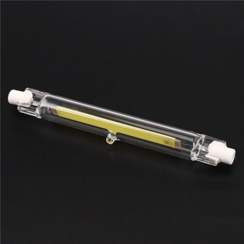 2X Dimmable R7S LED Cob 10W 118mm LED Light Bulbs Replace Halogen Lamp-Cool White Light 220V 2