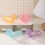 Dachshund Shape Stress Relief Squeeze Toy Durable Safe-Blue 2 6
