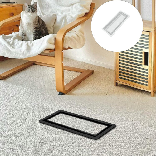 4x10 Foot Metal Floor Outlet Simple Installation Process-White 2