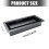 4x10 Foot Metal Floor Outlet Simple Installation Process-White 4