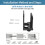 Universal Wall Mount Bracket For Router WiFi Modem Laptop Mini 3
