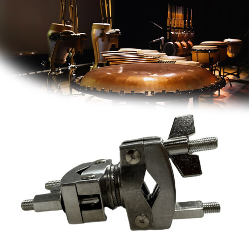 Adjustable Percussion Clamp Featuring Metal Construction for 2