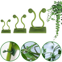 Suporte de tração para trepadeiras, clipes de parede para plantas trepadeiras, ornamento bonito e que economiza espaço para decoração interna e