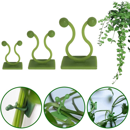 Vines Traction Holder, Κλιπ τοίχου για αναρριχώμενα φυτά, εξοικονόμηση χώρου και όμορφο