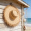 Round Raffia Straw Hat With Sun Protection And Hollowout-3 6