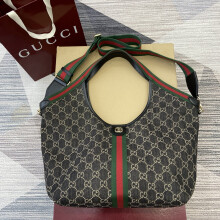Gucci Embossed Denim Tote 853972 50×47×14cm