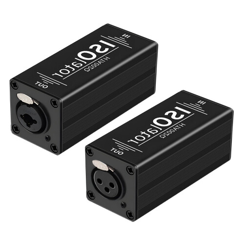 Reliable Music Hum Reduce XLR/6.35mm Ground Looping-XLR input 1