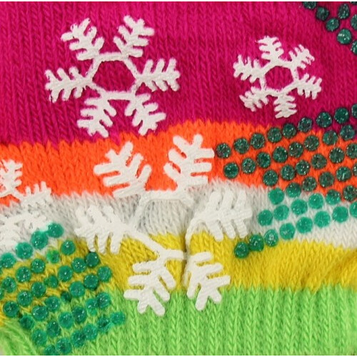 (Pink) Magic Snowflake Toddler Gloves 2