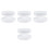 4Pcs Snap Button Ribbon for Clothes White Sewing Accessory Durable 5