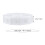 4Pcs Snap Button Ribbon for Clothes White Sewing Accessory Durable 8