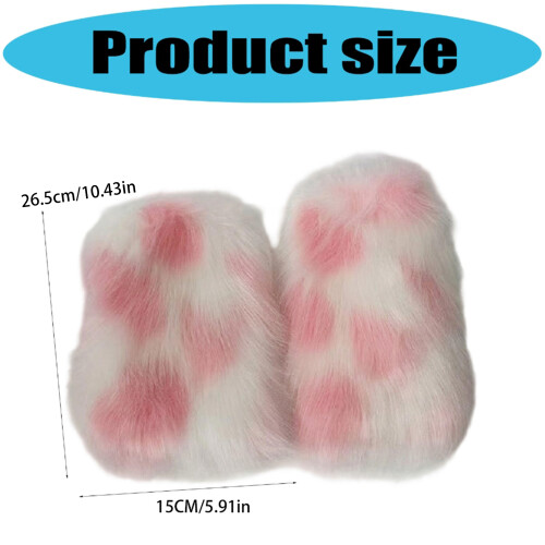 Frostproof Fingerless Gloves With Soft Lining Flexible Grip-Red 1