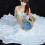 Professional Belly Dance Skirt Triple Layer Chiffons-BR A 7