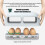 8 Egg Incubator with Automatic Egg Turner, LED Display and Intelligent Temperature Control for Hatching Chickens Ducks Geese 4