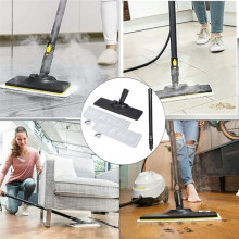 Floor Brush Nozzle with Cloth Extension Rod Carpet Glider for SC1 SC2 SC3 SC4 SC5 Steam Cleaner Part