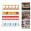 4 Tier White Candy Display Rack for Countertop, SpaceSaving Snack Organizer Stand 3
