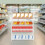 4 Tier White Candy Display Rack for Countertop, SpaceSaving Snack Organizer Stand 4