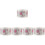 Adhesive Multi Color Flower Label Stickers for Gift and Envelope 4
