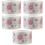 Adhesive Multi Color Flower Label Stickers for Gift and Envelope 6