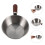 Mini Stainless Steel Bowl with Handle for Breakfast and Snacks 11