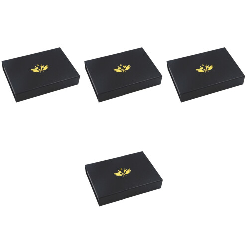 4Pcs Durable Eva Darts Storage Box Portable Carrying Case Black 1