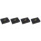 4Pcs Durable Eva Darts Storage Box Portable Carrying Case Black 3
