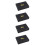 4Pcs Durable Eva Darts Storage Box Portable Carrying Case Black 7