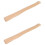 2Pcs Wood Handle Replacement for Hatchet Comfortable Grip Khaki Color 4