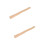 2Pcs Wood Handle Replacement for Hatchet Comfortable Grip Khaki Color 6