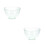 2Pièces Bol Mélangeur Transparent En Caoutchouc Durable 4
