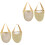 2Paires De Demi- Confortables Pour Talons Ballerines 2