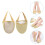 2Paires De Demi- Confortables Pour Talons Ballerines 7