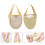 2Paires De Demi- Confortables Pour Talons Ballerines 9
