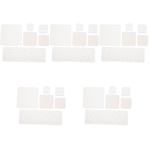 30Pcs Convenient White Acrylic Blocks for DIY Clear Stamp Crafting 1