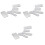 15Pcs Silver for Makeup and Tooth Viewing 2