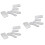 15Pcs Silver for Makeup and Tooth Viewing 6