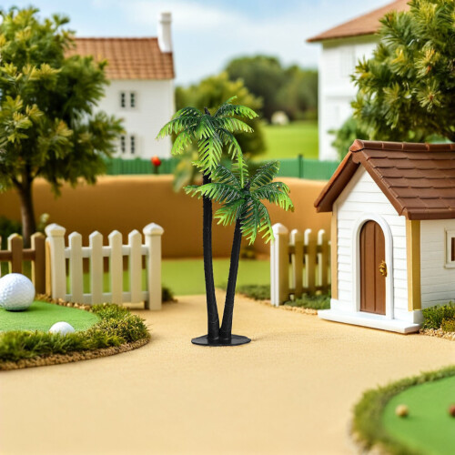 45Pièces Modèles Mini Arbres En Pour Micro Paysage Décoratif 2