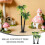 45Pièces Modèles Mini Arbres En Pour Micro Paysage Décoratif 8