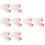 8Pcs Portable Staple Removers Assorted Colors Handheld Office Tools 6