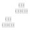 6Pièces Coussin PVC Protection Chaise Accessoire 7